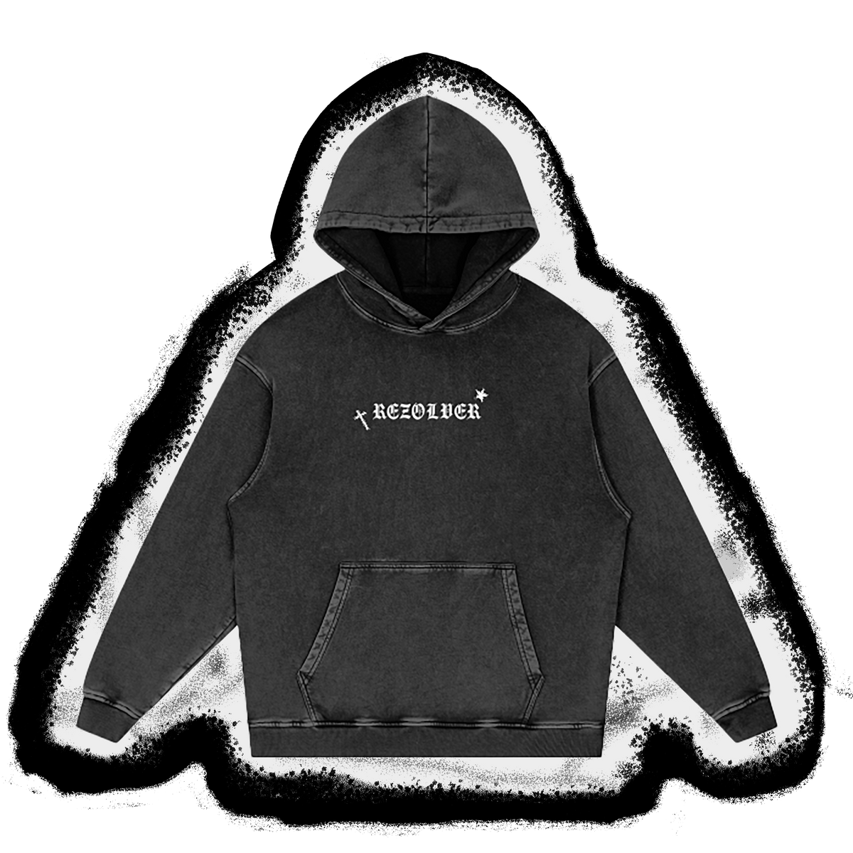 REZOLVER Hoodie - Acid Washed