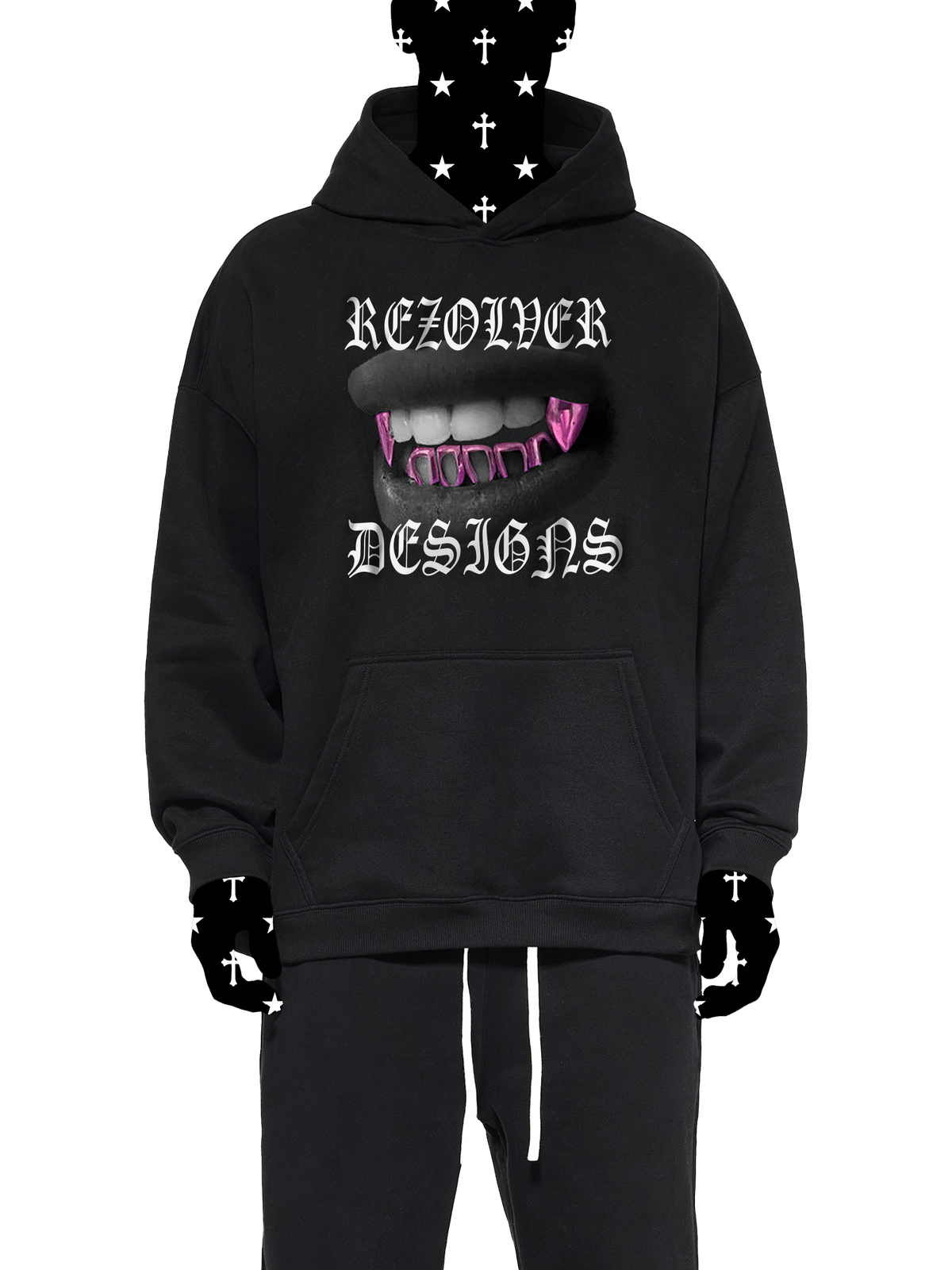Grillz Hoodie (Pink)