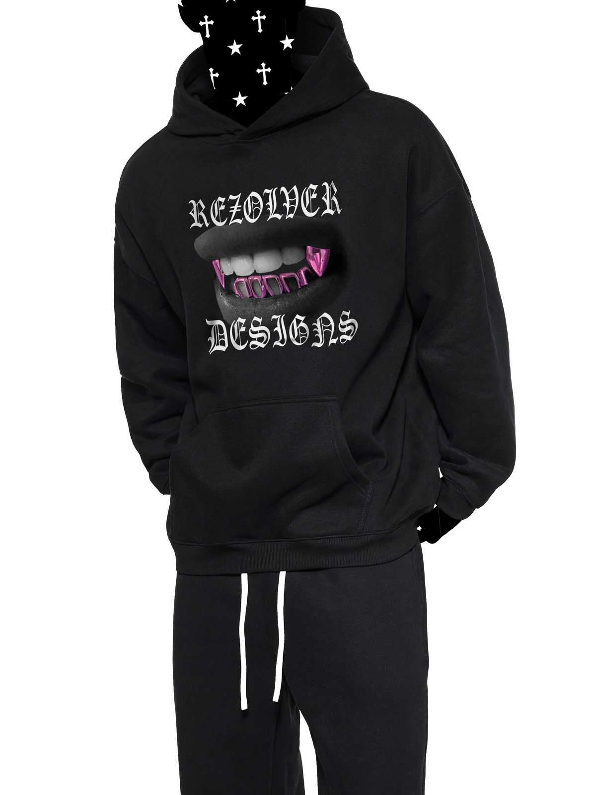 Grillz Hoodie (Pink)