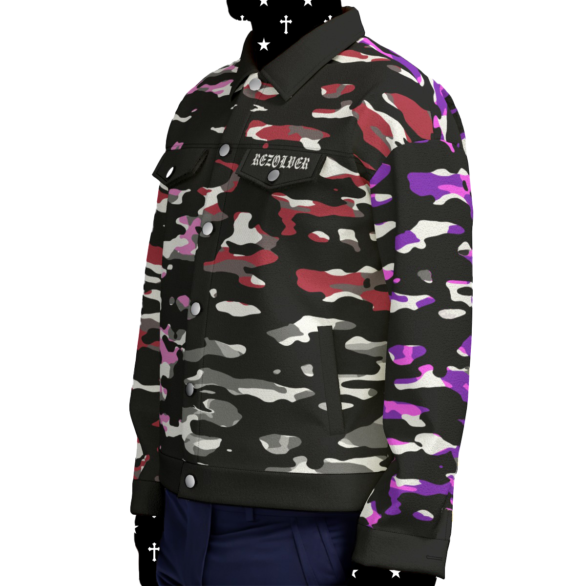 Bipolar Camo Jacket (Cotton)