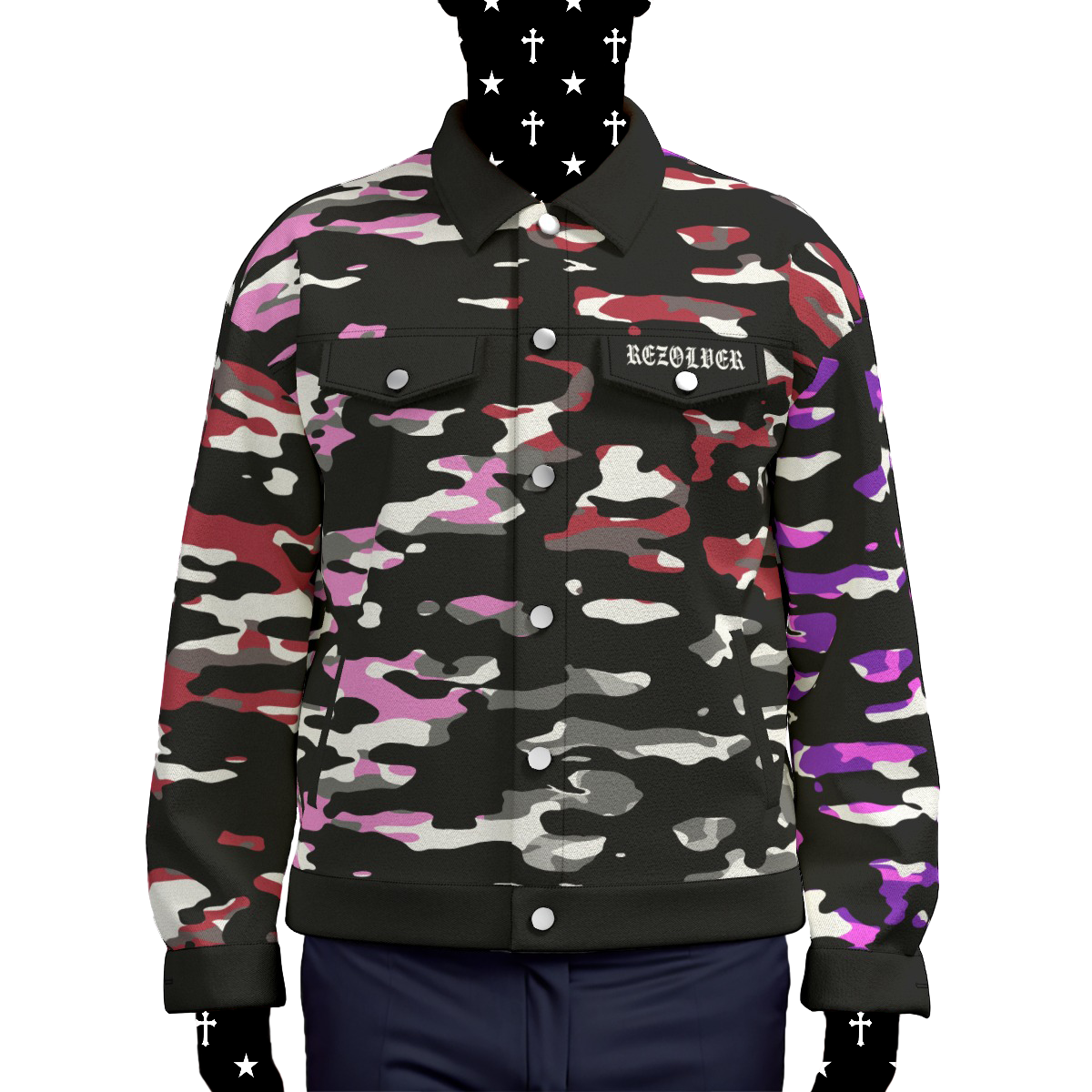 Bipolar Camo Jacket (Cotton)